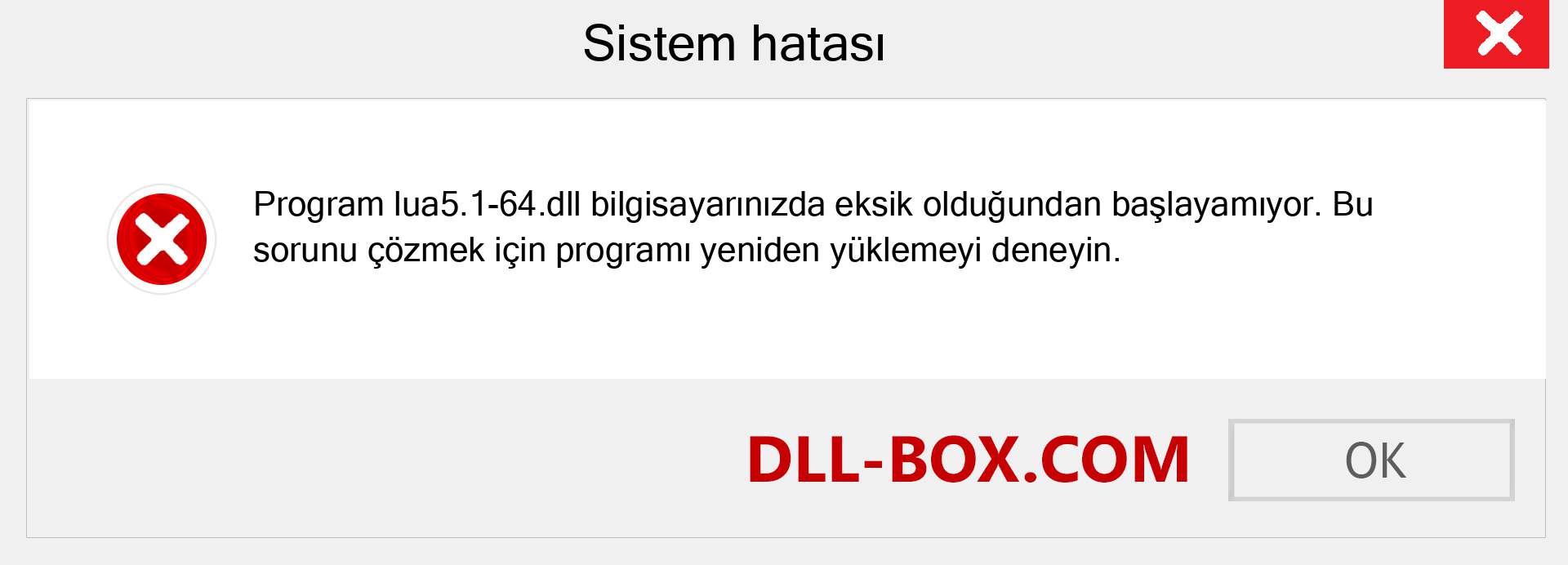 lua5.1-64.dll dosyası eksik mi? Windows 7, 8, 10 için İndirin - Windows'ta lua5.1-64 dll Eksik Hatasını Düzeltin, fotoğraflar, resimler